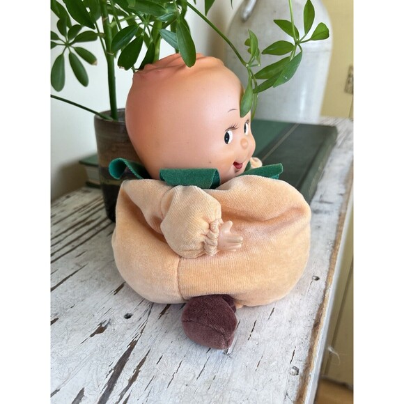 Vintage Fruit Baby Doll Plush Orange / Collectible / GOOD - Picture 4 of 10